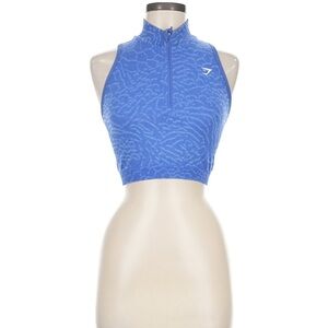 Gymshark Blue Patterned Sports Bra